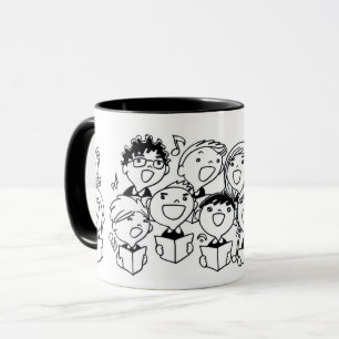 Mug Joyful Singing Children : Whimsical