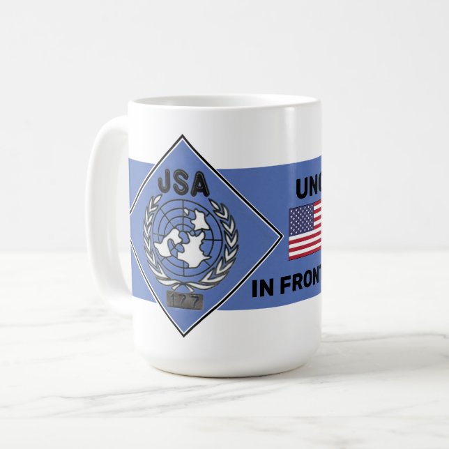 Mug JSA de l'UNCSB - Grève (Devant gauche)