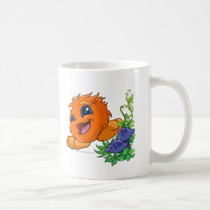 Mug JubJub orange heureux au central de Neopia