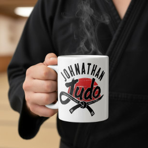 Mug Judo - Ceinture Noire - Soleil Levant