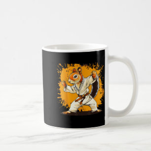 Mug Judo Écureuil Aquarelle Taekwondo Karaté MMA