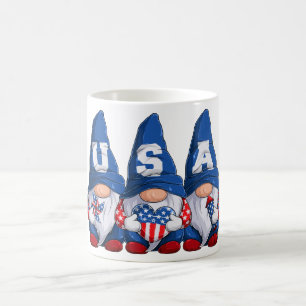 Mug Juillet 4 USA Gnomes T-Shirt