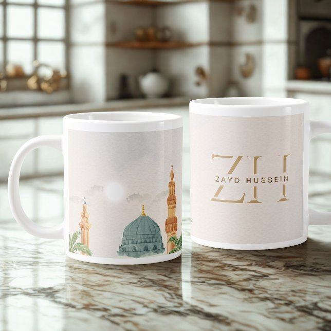 Mug Jumbo 20oz ・ Masjid an-Nabawi (Créateur téléchargé)