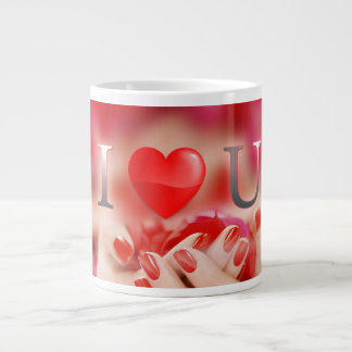 Mug Jumbo Avec Amour Design