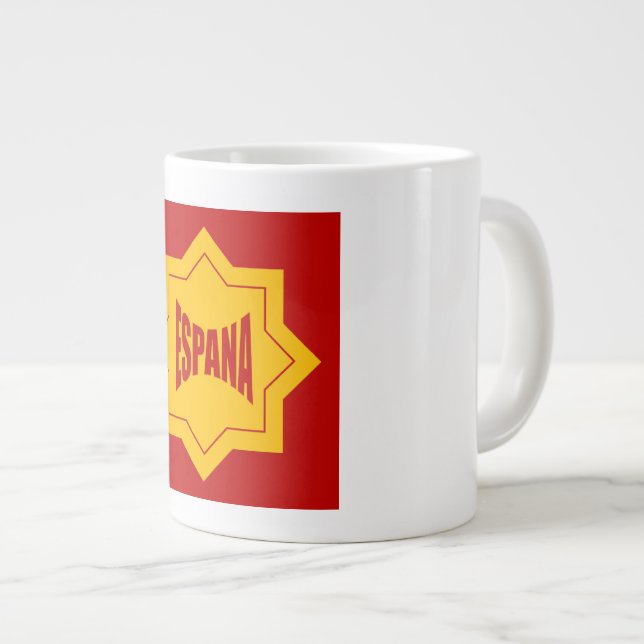MUG JUMBO BLANCHE ESPANA (Front Right)