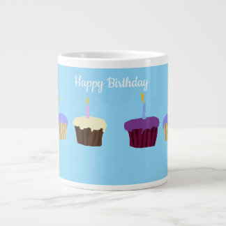 Mug Jumbo Cupcakes d'anniversaire