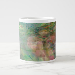 Mug jumbo de 20 oz "La Radio Fréquence", vue cosm