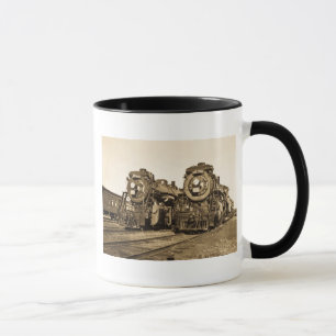 Mug "Jumelle" les locomotives 3461 et 3501 de chemin