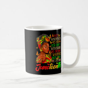 Mug Juneteenth Je Suis La Tempête Femmes Noires Mois D