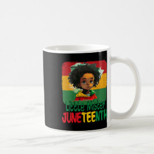 Mug Juneteenth Little Mister Enfants Garçon Noir Tout-