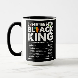 Mug Junetten Black King Faits nutritionnels Melanin