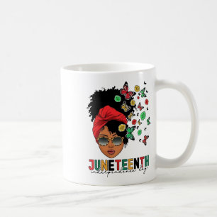 Mug Junetten Histoire Liberté Papillon Melanie Black