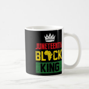 Mug Junetten Roi Noir Faits nutritionnels Garçons June