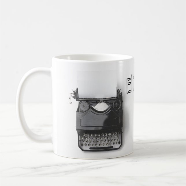 Mug Jus créatif de Blogger d'auteur de machine à (Gauche)