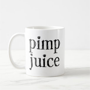 Mug Jus de Mac Fun Humour Urbain Macadam Noir Texte