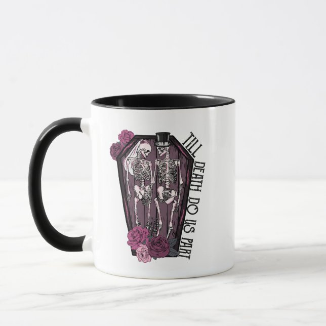 MUG JUSQU'À CE QUE LA MORT NOUS PARTICIPONS HALLOWEEN  (Gauche)