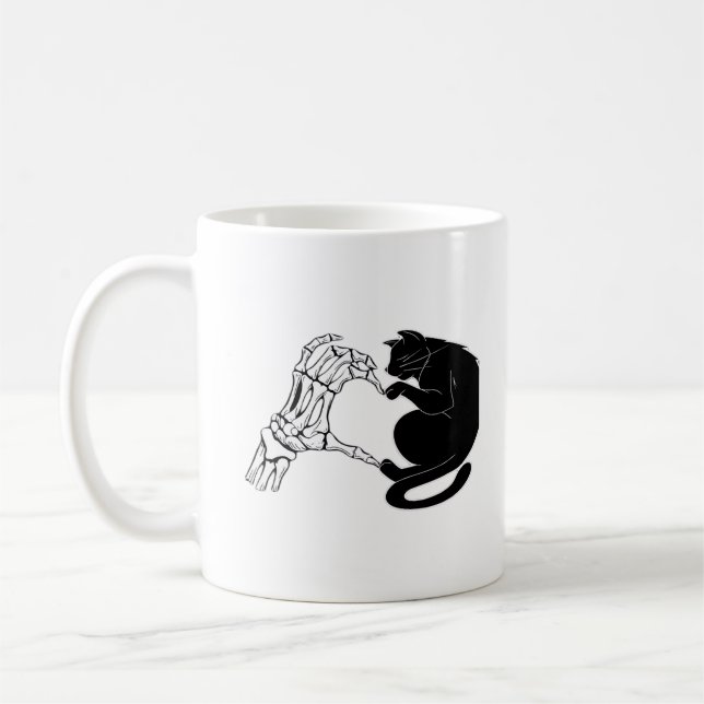 Mug Jusqu'à ce que les chats de mort nous font partie  (Gauche)