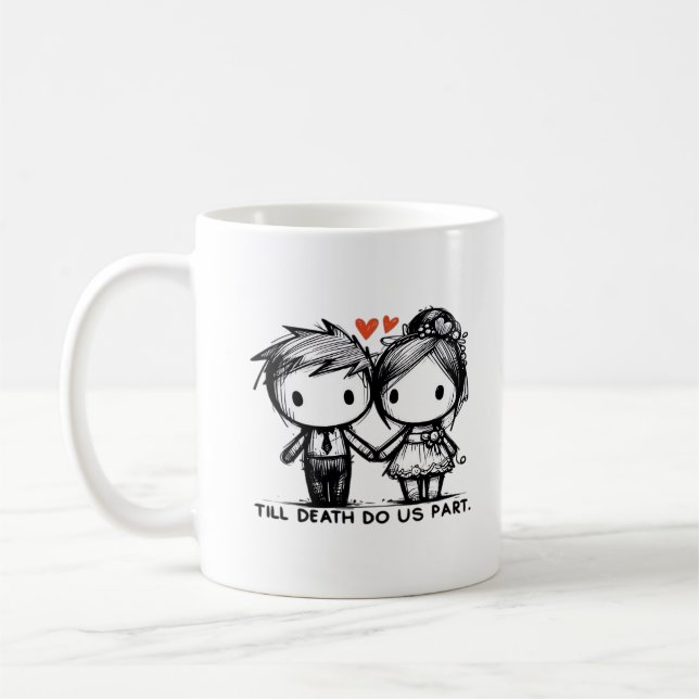 Mug Jusqu'à la mort faisons-nous partie classique - Ro (Gauche)