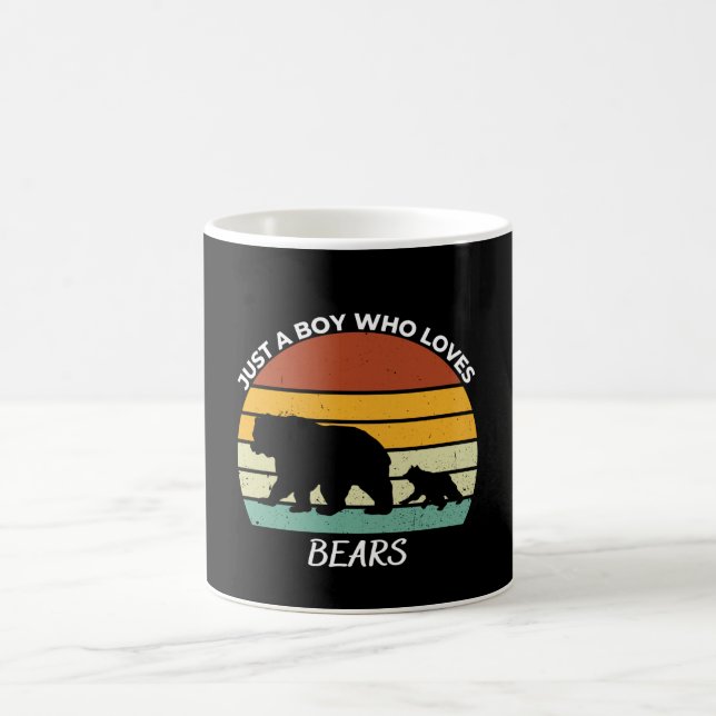 Mug Just a boy who loves bears (Centre)