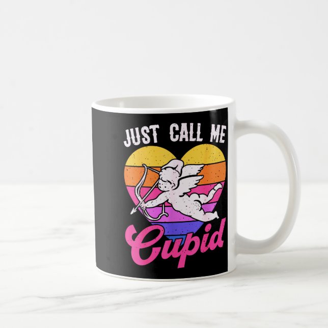 Mug Just Call Me Cud Valentine Cute Arrow Heart Couple (Droite)