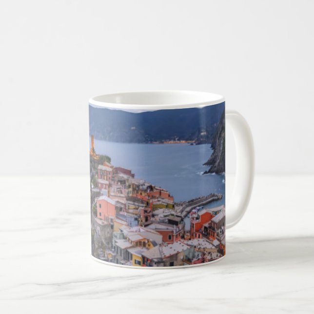 Mug Juste après le coucher du soleil | Vernazza, (Devant droit)