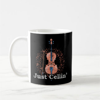 Mug Juste Cellin Joueur Cello Musicien Cellist Cello