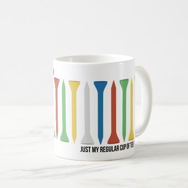 Mug Juste ma Coupe régulière de golf (Devant droit)