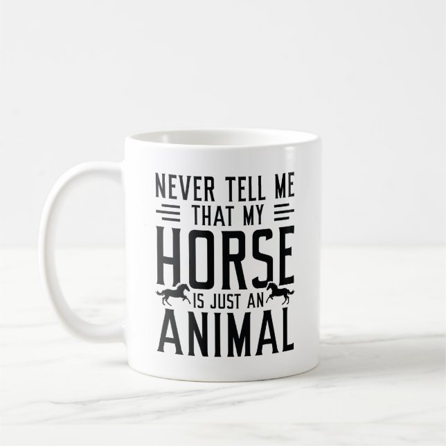 Mug Juste un animal (Gauche)