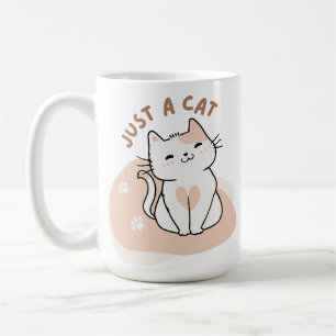 Mug Juste Un Chat Adorable Amateur De Chat Minimal K