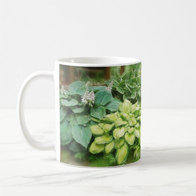 Mug Juste un plus de Hosta ! (Gauche)