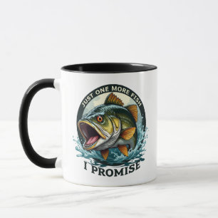 Mug Juste Un Poisson De Plus Je Promets Drôle Pêche