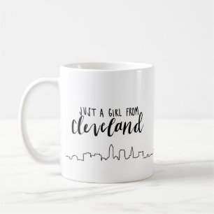 Mug Juste une fille de Cleveland