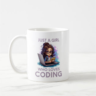 Mug Juste Une Fille Qui Aime Coder Geek Coding Femmes