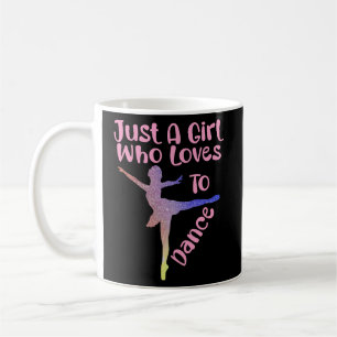 Mug Juste Une Fille Qui Aime Danser, Amoureux De La Da