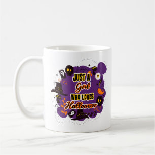 Mug Juste une fille qui aime Halloween