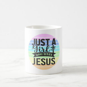 Mug Juste une fille qui aime Jésus