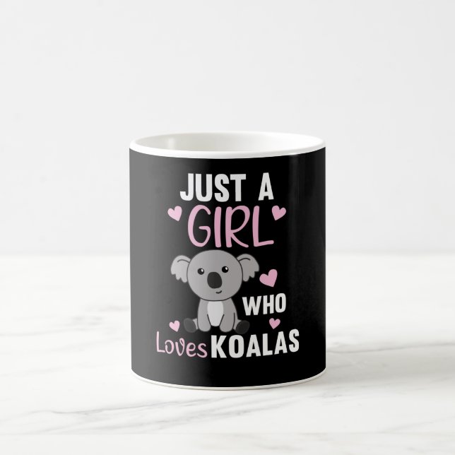 Mug Juste une fille qui aime Koalas Cute Koala (Centre)