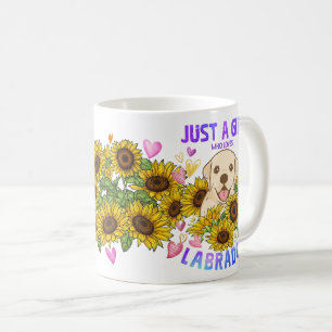 Mug Juste une fille qui aime Labrador Retriever Chien 
