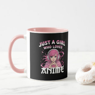 Mug Juste une fille qui aime l'anime