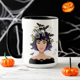 Mug Juste Une Fille Qui Aime Le Costume D'Halloween Be