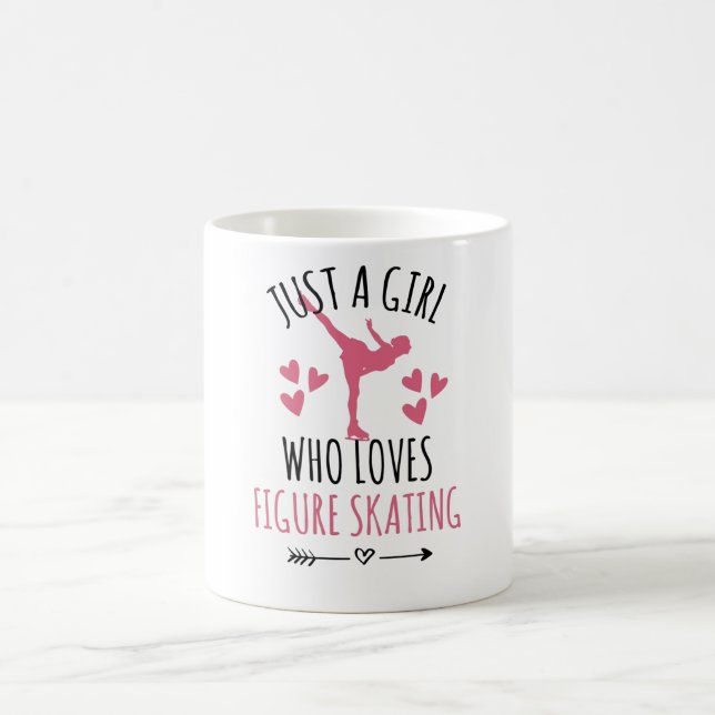 Mug Juste Une Fille Qui Aime Le Patinage Artistique Do (Centre)