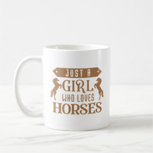 Mug Juste Une Fille Qui Aime Les Chevaux
