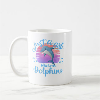Mug Juste Une Fille Qui Aime Les Dauphins Costume Pour