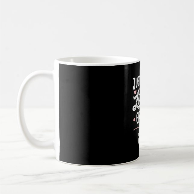 Mug Juste Une Fille Qui Aime Les Girafes Et La Girafe  (Gauche)