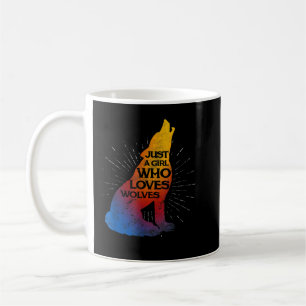 Mug Juste Une Fille Qui Aime Les Loups Pack De Loup Fi