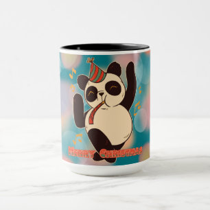 Mug Juste une fille qui aime les pandas Fête de Noël