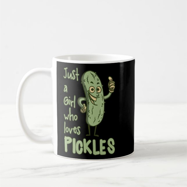 Mug Juste Une Fille Qui Aime Les Pickles S (Gauche)