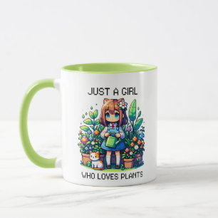 Mug Juste une fille qui aime les Plantes