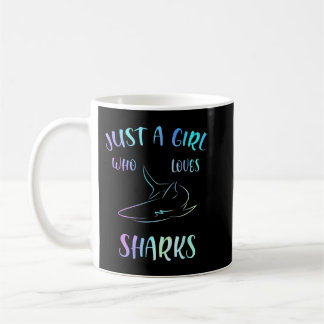 Mug Juste Une Fille Qui Aime Les Requins Cadeau Shark 