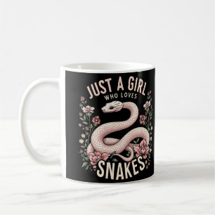 Mug Juste une fille qui aime les serpents